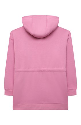 Детское хлопковое худи FENDI розового цвета по цене 32500 руб., арт. JFH121/5V0/3A-6A | Фото 2 Детское хлопковое худи FENDI розового цвета, арт. JFH121/5V0/3A-6A | Фото 2 (Рукава: Длинные; Материал внешний: Хлопок; Ростовка одежда: 5 лет | 110 см, 6 лет | 116 см)
