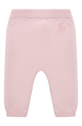 Детские хлопковые брюки FENDI розового цвета по цене 29250 руб., арт. BFG044/AG1L/3M-9M | Фото 2 Детские хлопковые брюки FENDI розового цвета, арт. BFG044/AG1L/3M-9M | Фото 2 (Материал внешний: Хлопок; Ростовка одежда: 3 мес | 62 см, 6 мес | 68 см, 9 мес | 74 см)
