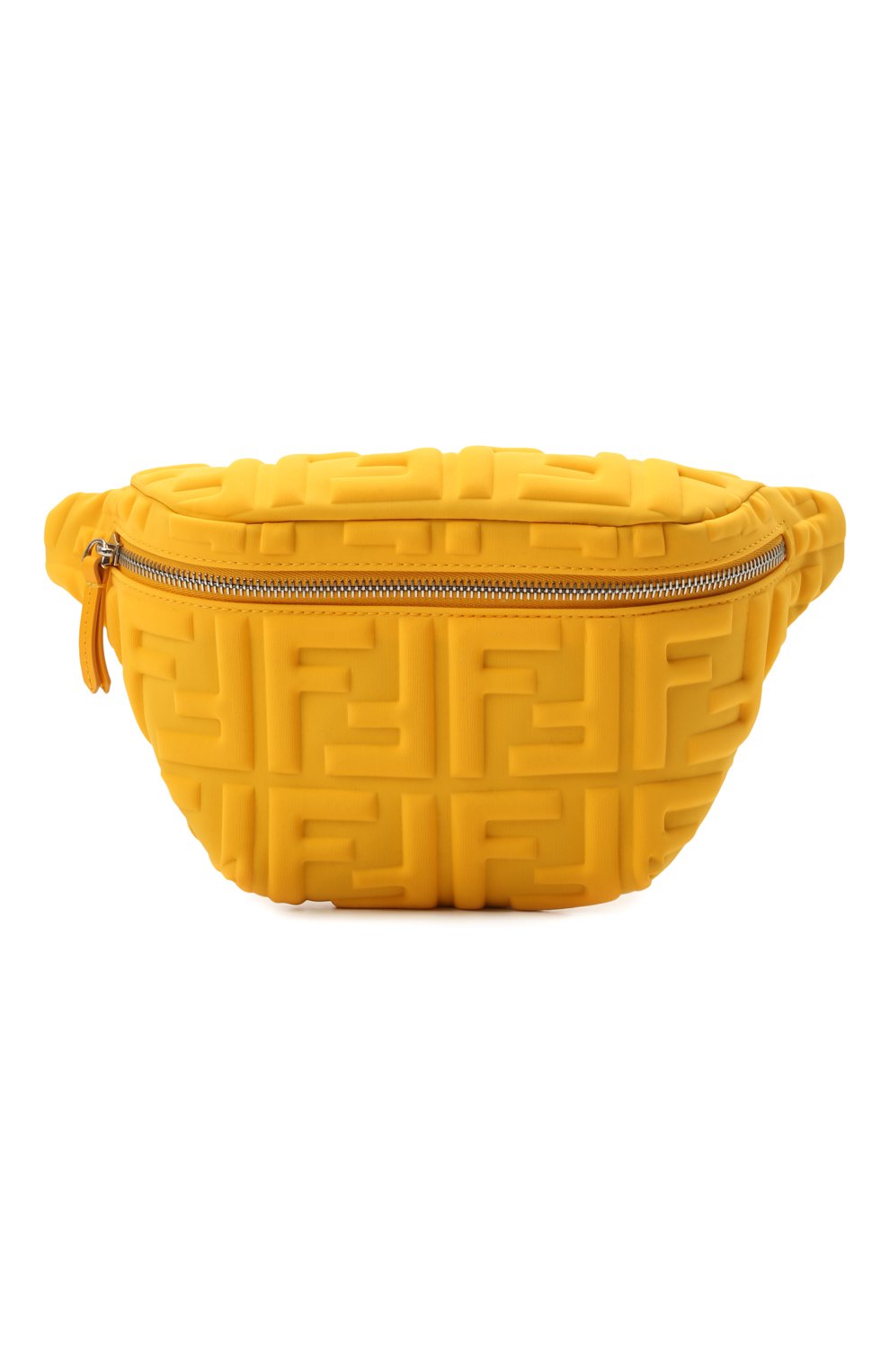 Детская поясная сумка FENDI желтого цвета, арт. 7VB011/AFU9 | Фото 1 (Материал: Текстиль)