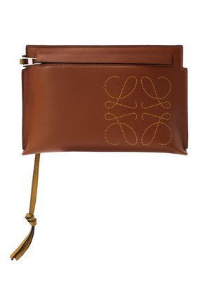 Женские кожаный футляр для документов LOEWE коричневого цвета по цене 42750 руб., арт. C500M38X01 | Фото 1 Женские кожаный футляр для документов LOEWE коричневого цвета, арт. C500M38X01 | Фото 1