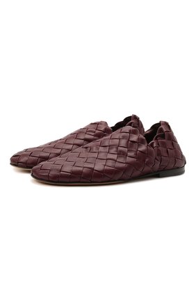Мужские кожаные слиперы BOTTEGA VENETA бордового цвета по цене 154000 руб., арт. 620304/VBTR0 | Фото 1 Мужские кожаные слиперы BOTTEGA VENETA бордового цвета, арт. 620304/VBTR0 | Фото 1 (Материал внутренний: Натуральная кожа; Стили: Кэжуэл; Материал внешний: Кожа; Длина стельки: 31, 29,6, 30,3, 30; толщина подошвы: 0,5; ширина носка стельки: 10)