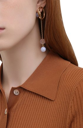 Женские серьги CRYSTALLINE JEWELLERY фиолетового цвета по цене 13160 руб., арт. 373 | Фото 2 Женские серьги CRYSTALLINE JEWELLERY фиолетового цвета, арт. 373 | Фото 2