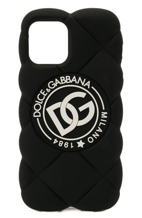 Чехол для iphone 12 pro DOLCE & GABBANA черного цвета по цене 10850 руб., арт. BI3028/AQ374 | Фото 1 Чехол для iphone 12 pro DOLCE & GABBANA черного цвета, арт. BI3028/AQ374 | Фото 1