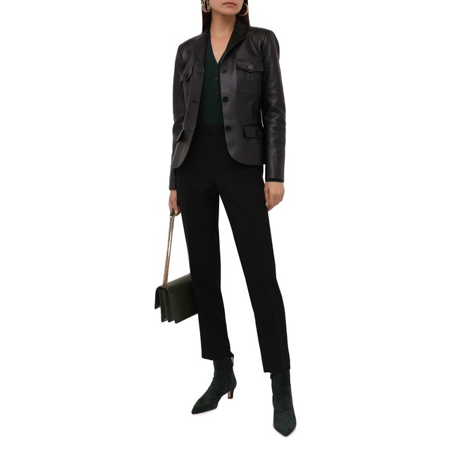 фото Замшевые ботильоны tracy loro piana