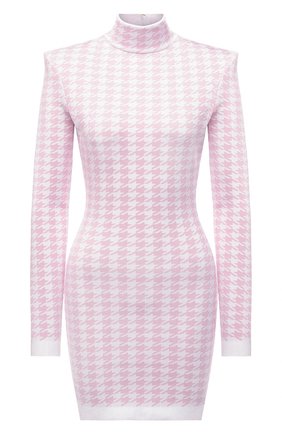 Женское платье из вискозы BALMAIN светло-розового цвета по цене 173000 руб., арт. WF1R8241/K286 | Фото 1 Женское платье из вискозы BALMAIN светло-розового цвета, арт. WF1R8241/K286 | Фото 1