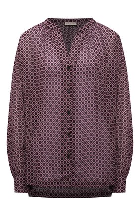 Женская блузка из вискозы DRIES VAN NOTEN разноцветного цвета по цене 48300 руб., арт. 212-030757-3005 | Фото 1 Женская блузка из вискозы DRIES VAN NOTEN разноцветного цвета, арт. 212-030757-3005 | Фото 1 (Длина (для топов): Удлиненные; Материал внешний: Вискоза; Рукава: Длинные; Женское Кросс-КТ: Блуза-одежда; Принт: С принтом; Стили: Кэжуэл)