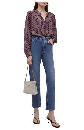 Женская блузка из вискозы DRIES VAN NOTEN разноцветного цвета по цене 48300 руб., арт. 212-030757-3005 | Фото 2 Женская блузка из вискозы DRIES VAN NOTEN разноцветного цвета, арт. 212-030757-3005 | Фото 2 (Длина (для топов): Удлиненные; Материал внешний: Вискоза; Рукава: Длинные; Женское Кросс-КТ: Блуза-одежда; Принт: С принтом; Стили: Кэжуэл)