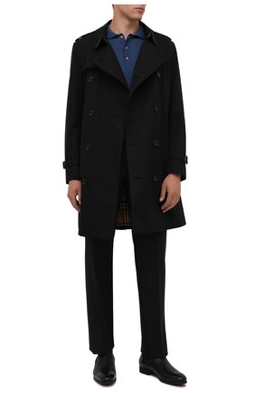 Мужские кожаные челси SANTONI черного цвета по цене 48850 руб., арт. MGSG13414SMAANWRN01 | Фото 2 Мужские кожаные челси SANTONI черного цвета, арт. MGSG13414SMAANWRN01 | Фото 2