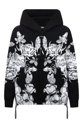 Мужской хлопковое худи VALENTINO черного цвета по цене 105000 руб., арт. WV3MF18K7LP | Фото 1 Мужской хлопковое худи VALENTINO черного цвета, арт. WV3MF18K7LP | Фото 1
