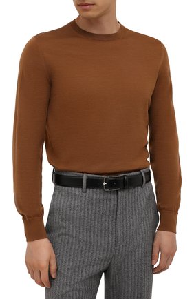Мужской кожаный ремень CORNELIANI черного цвета по цене 18800 руб., арт. 88V301-1820830/00 | Фото 2 Мужской кожаный ремень CORNELIANI черного цвета, арт. 88V301-1820830/00 | Фото 2