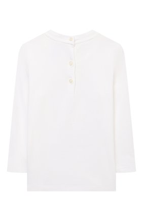 Детский хлопковый лонгслив POLO RALPH LAUREN белого цвета по цене 3805 руб., арт. 310854212 | Фото 2 Детский хлопковый лонгслив POLO RALPH LAUREN белого цвета, арт. 310854212 | Фото 2 (Рукава: Длинные; Материал внешний: Хлопок; Ростовка одежда: 9 мес | 74 см, 12 мес | 80 см, 6 мес | 68 см)