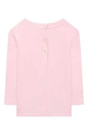 Детский хлопковый лонгслив POLO RALPH LAUREN розового цвета по цене 3805 руб., арт. 310854212 | Фото 2 Детский хлопковый лонгслив POLO RALPH LAUREN розового цвета, арт. 310854212 | Фото 2 (Материал внешний: Хлопок; Рукава: Длинные; Ростовка одежда: 9 мес | 74 см, 12 мес | 80 см, 6 мес | 68 см)