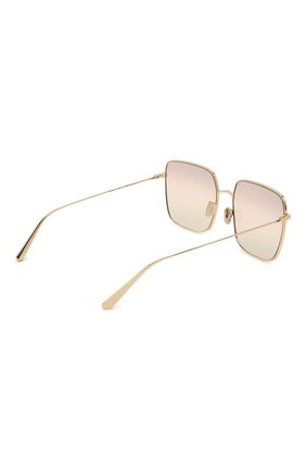 Женские солнцезащитные очки DIOR золотого цвета по цене 33700 руб., арт. DI0RSTELLAIRE SU B0G3 | Фото 4 Женские солнцезащитные очки DIOR золотого цвета, арт. DI0RSTELLAIRE SU B0G3 | Фото 4 (Тип очков: С/з)