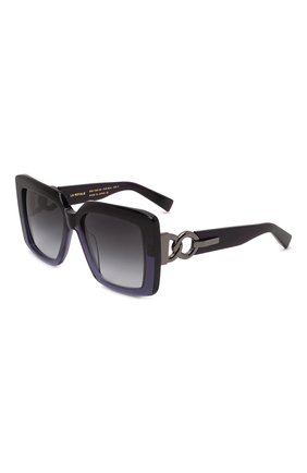 Женские солнцезащитные очки BALMAIN фиолетового цвета, арт. BPS-105C | Фото 1 (Тип очков: С/з; Региональные ограничения белый список (Axapta Mercury): RU)