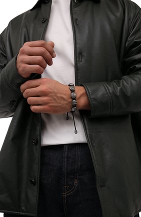 Женский браслет в добрый час GL JEWELRY черного цвета по цене 39600 руб., арт. M470004-S97-01 | Фото 2 Женский браслет в добрый час GL JEWELRY черного цвета, арт. M470004-S97-01 | Фото 2