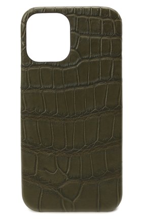 Чехол для iphone 12 pro max 2MESTYLE темно-зеленого цвета по цене 44350 руб., арт. DD371/CSIA | Фото 1 Чехол для iphone 12 pro max 2MESTYLE темно-зеленого цвета, арт. DD371/CSIA | Фото 1