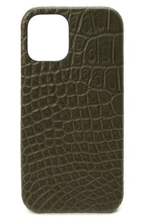 Чехол для iphone 12 pro 2MESTYLE темно-зеленого цвета по цене 42850 руб., арт. DD370/CSIA | Фото 1 Чехол для iphone 12 pro 2MESTYLE темно-зеленого цвета, арт. DD370/CSIA | Фото 1