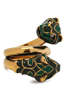 Женское кольцо tigerhead GUCCI золотого цвета по цене 35650 руб., арт. 402269/I6889 | Фото 1 Женское кольцо tigerhead GUCCI золотого цвета, арт. 402269/I6889 | Фото 1