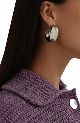 Женские серьги ISABEL MARANT серебряного цвета по цене 37950 руб., арт. BL1101-21A032B | Фото 2 Женские серьги ISABEL MARANT серебряного цвета, арт. BL1101-21A032B | Фото 2 (Материал: Металл)