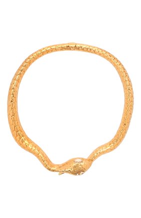 Женское колье RALPH LAUREN золотого цвета по цене 124500 руб., арт. 434851470001 | Фото 1 Женское колье RALPH LAUREN золотого цвета, арт. 434851470001 | Фото 1