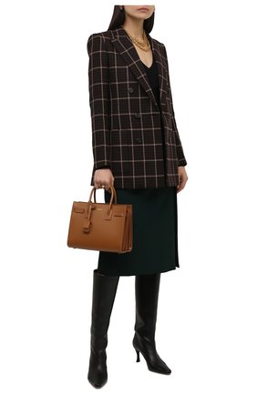 Женская шерстяная юбка LORO PIANA зеленого цвета по цене 146000 руб., арт. FAL8031 | Фото 2 Женская шерстяная юбка LORO PIANA зеленого цвета, арт. FAL8031 | Фото 2