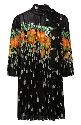 Женское платье REDVALENTINO черного цвета по цене 94650 руб., арт. WR3VABN5/604 | Фото 1 Женское платье REDVALENTINO черного цвета, арт. WR3VABN5/604 | Фото 1 (Материал подклада: Синтетический материал; Длина Ж (юбки, платья, шорты): Мини; Материал внешний: Синтетический материал; Стили: Романтичный; Случай: Вечерний; Женское Кросс-КТ: Платье-одежда; Рукава: 3/4)
