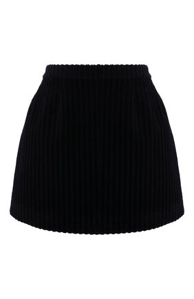 Женская хлопковая юбка REDVALENTINO темно-синего цвета по цене 21600 руб., арт. WR3RAC25/5YD | Фото 1 Женская хлопковая юбка REDVALENTINO темно-синего цвета, арт. WR3RAC25/5YD | Фото 1 (Длина Ж (юбки, платья, шорты): Мини; Материал подклада: Синтетический материал; Материал внешний: Хлопок; Стили: Гламурный; Женское Кросс-КТ: Юбка-одежда, юбка-плиссе)