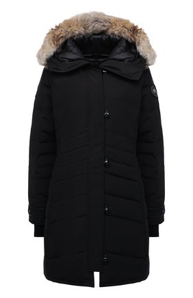 Женская пуховая парка CANADA GOOSE черного цвета по цене 109500 руб., арт. 2090LB | Фото 1 Женская пуховая парка CANADA GOOSE черного цвета, арт. 2090LB | Фото 1