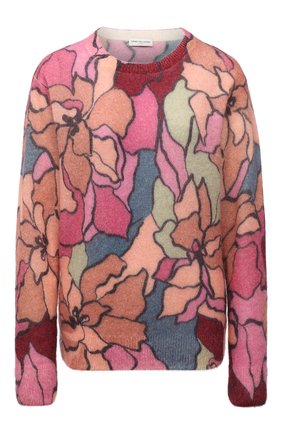 Женский шерстяной пуловер DRIES VAN NOTEN розового цвета по цене 51700 руб., арт. 212-031238-3720 | Фото 1 Женский шерстяной пуловер DRIES VAN NOTEN розового цвета, арт. 212-031238-3720 | Фото 1 (Материал внешний: Синтетический материал, Шерсть; Стили: Романтичный; Женское Кросс-КТ: Пуловер-одежда; Рукава: Длинные; Длина (для топов): Стандартные)