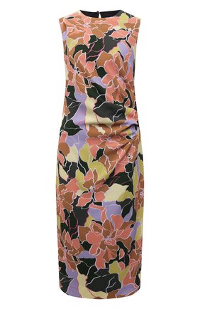 Женское платье DRIES VAN NOTEN разноцветного цвета по цене 83500 руб., арт. 212-031051-3009 | Фото 1 Женское платье DRIES VAN NOTEN разноцветного цвета, арт. 212-031051-3009 | Фото 1 (Материал внешний: Синтетический материал; Материал подклада: Вискоза; Стили: Романтичный; Случай: Повседневный; Женское Кросс-КТ: Платье-одежда; Длина Ж (юбки, платья, шорты): До колена)