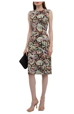 Женское платье DRIES VAN NOTEN разноцветного цвета по цене 67100 руб., арт. 212-031043-3094 | Фото 2 Женское платье DRIES VAN NOTEN разноцветного цвета, арт. 212-031043-3094 | Фото 2 (Длина Ж (юбки, платья, шорты): До колена; Материал подклада: Вискоза; Материал внешний: Синтетический материал; Стили: Романтичный; Случай: Повседневный; Женское Кросс-КТ: Платье-одежда)