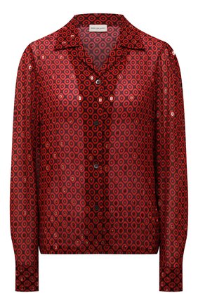 Женская блузка из вискозы DRIES VAN NOTEN красного цвета по цене 67100 руб., арт. 212-030703-3005 | Фото 1 Женская блузка из вискозы DRIES VAN NOTEN красного цвета, арт. 212-030703-3005 | Фото 1 (Рукава: Длинные; Материал внешний: Вискоза; Длина (для топов): Стандартные; Стили: Романтичный; Принт: С принтом; Женское Кросс-КТ: Блуза-одежда)