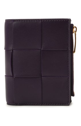 Женские кожаное портмоне BOTTEGA VENETA фиолетового цвета по цене 35650 руб., арт. 651381/VCQC4 | Фото 1 Женские кожаное портмоне BOTTEGA VENETA фиолетового цвета, арт. 651381/VCQC4 | Фото 1