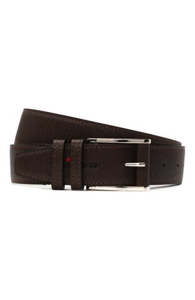 Мужской кожаный ремень KITON коричневого цвета по цене 79900 руб., арт. USC7140N00709 | Фото 1 Мужской кожаный ремень KITON коричневого цвета, арт. USC7140N00709 | Фото 1 (Случай: Формальный; Материал: Натуральная кожа)