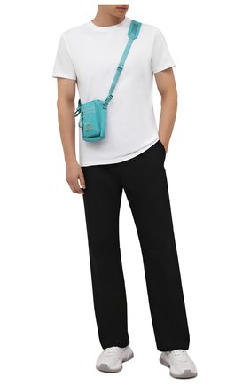 Мужская текстильная сумка arvel ACNE STUDIOS голубого цвета по цене 11300 руб., арт. C10092/M | Фото 2 Мужская текстильная сумка arvel ACNE STUDIOS голубого цвета, арт. C10092/M | Фото 2 (Материал: Текстиль; Ремень/цепочка: На ремешке)