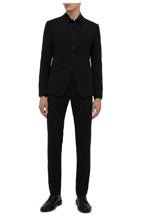 Мужская хлопковая сорочка DSQUARED2 черного цвета по цене 27450 руб., арт. S74DM0542/S36275 | Фото 2 Мужская хлопковая сорочка DSQUARED2 черного цвета, арт. S74DM0542/S36275 | Фото 2