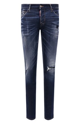 Мужские джинсы DSQUARED2 синего цвета по цене 45500 руб., арт. S71LB0938/S30342 | Фото 1 Мужские джинсы DSQUARED2 синего цвета, арт. S71LB0938/S30342 | Фото 1