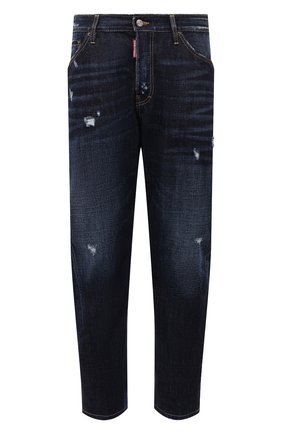 Мужские джинсы DSQUARED2 темно-синего цвета по цене 49600 руб., арт. S74LB1007/S30214 | Фото 1 Мужские джинсы DSQUARED2 темно-синего цвета, арт. S74LB1007/S30214 | Фото 1