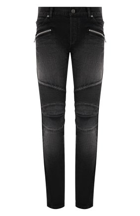 Мужские джинсы BALMAIN темно-серого цвета по цене 127500 руб., арт. WH1MG030/146D | Фото 1 Мужские джинсы BALMAIN темно-серого цвета, арт. WH1MG030/146D | Фото 1