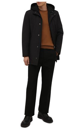 Мужская утепленная куртка CORNELIANI черного цвета по цене 69950 руб., арт. 8825G4-1820149/00 | Фото 2 Мужская утепленная куртка CORNELIANI черного цвета, арт. 8825G4-1820149/00 | Фото 2
