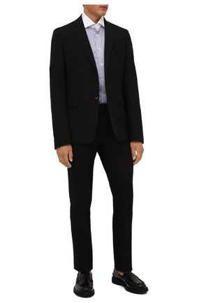 Мужские шерстяные брюки CORNELIANI черного цвета по цене 27550 руб., арт. 885B01-1818111/02 | Фото 2 Мужские шерстяные брюки CORNELIANI черного цвета, арт. 885B01-1818111/02 | Фото 2
