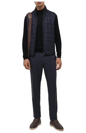 Мужской двусторонний жилет CORNELIANI темно-синего цвета по цене 75200 руб., арт. 88C516-1816317/00 | Фото 2 Мужской двусторонний жилет CORNELIANI темно-синего цвета, арт. 88C516-1816317/00 | Фото 2