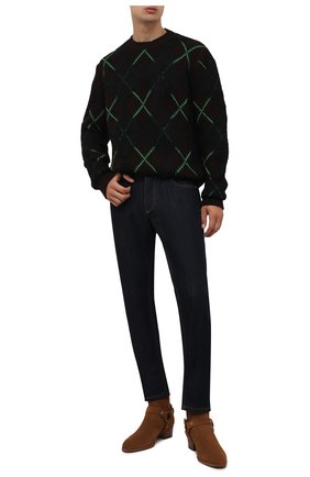 Мужские замшевые сапоги wyatt SAINT LAURENT светло-коричневого цвета по цене 82450 руб., арт. 443190/BPN00 | Фото 2 Мужские замшевые сапоги wyatt SAINT LAURENT светло-коричневого цвета, арт. 443190/BPN00 | Фото 2