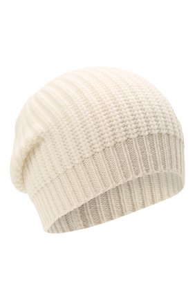 Детского кашемировая шапка BRUNELLO CUCINELLI белого цвета, арт. B52M50299A | Фото 1 (Материал: Шерсть, Кашемир, Текстиль)