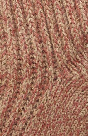 Детские кашемировые носки BRUNELLO CUCINELLI розового цвета, арт. BBJM51299B | Фото 2 (Материал: Шерсть, Кашемир, Текстиль; Кросс-КТ: Носки)