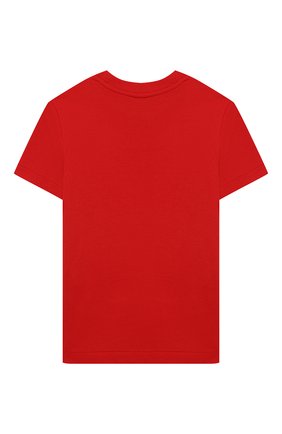 Детская хлопковая футболка POLO RALPH LAUREN красного цвета по цене 3455 руб., арт. 321844820 | Фото 2 Детская хлопковая футболка POLO RALPH LAUREN красного цвета, арт. 321844820 | Фото 2