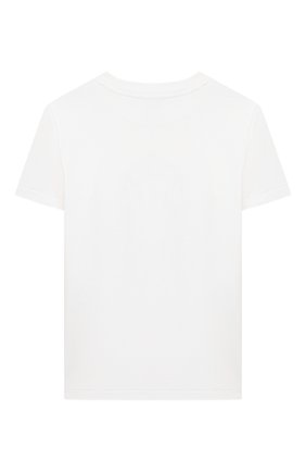 Детская хлопковая футболка POLO RALPH LAUREN белого цвета по цене 3455 руб., арт. 321844817 | Фото 2 Детская хлопковая футболка POLO RALPH LAUREN белого цвета, арт. 321844817 | Фото 2