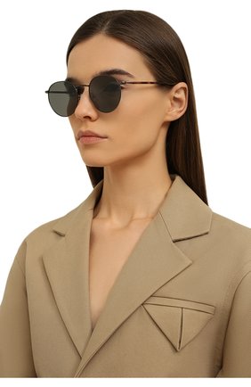 Женские солнцезащитные очки LORO PIANA серого цвета по цене 47100 руб., арт. FAI4924 | Фото 2 Женские солнцезащитные очки LORO PIANA серого цвета, арт. FAI4924 | Фото 2