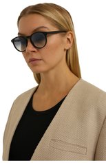 Женские солнцезащитные очки LORO PIANA черного цвета, арт. FAL0261 | Фото 2 (Кросс-КТ: С/з-унисекс; Тип очков: С/з; Оптика Гендер: оптика-унисекс)