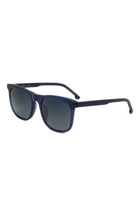Мужские солнцезащитные очки LORO PIANA синего цвета, арт. FAI4927 | Фото 1 (Тип очков: С/з; Кросс-КТ: С/з-мужское; Оптика Гендер: оптика-мужское; Очки форма: Прямоугольные)